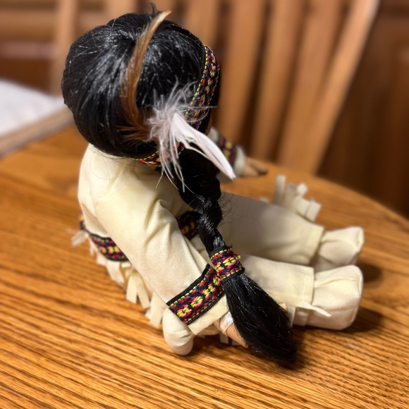 Sleeping Native Girl and her drum - Picture 4 of 11